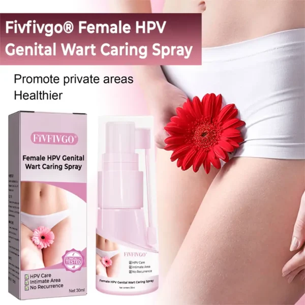 Fivfivgo® Female HPV Genital Wart Caring Spray