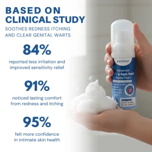 Fivfivgo® Advanced HPV & Rash Relief Genital Foam
