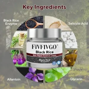 Fivfivgo® Black Rice Skin Repair Essence Cream