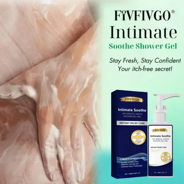 Fivfivgo® Intimate Soothe HPV Genital Warts Shower Gel PRO