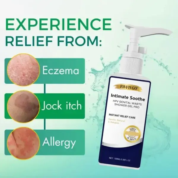 Fivfivgo® Intimate Soothe HPV Genital Warts Shower Gel PRO