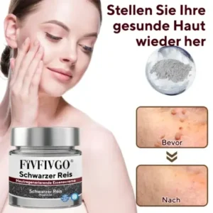 Fivfivgo® Schwarzer Reis Hautregenerierende Essenzcreme