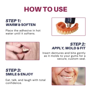 Fivfivgo® Thermoplastic Denture Adhesive